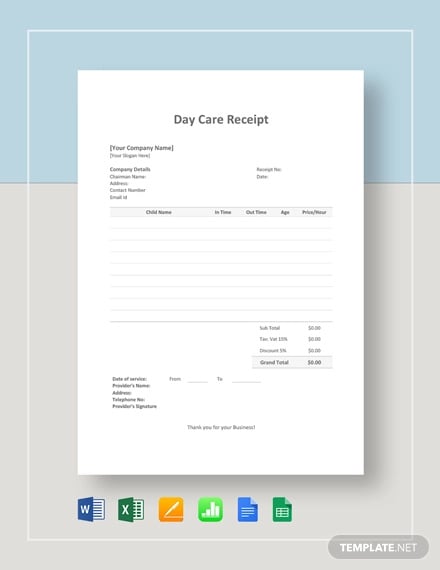 daycare-receipt-template