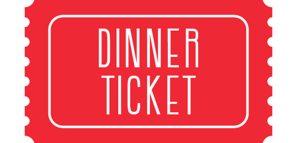 23 Dinner Ticket Templates In AI InDesign Word Pages PSD 