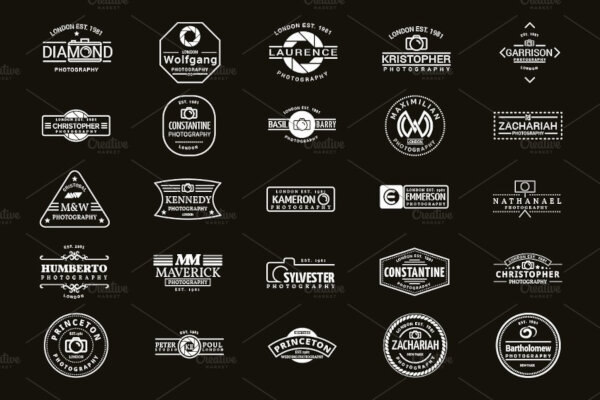 elegant logo designs for photographers