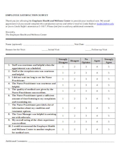 17+ Employee Survey Templates in PDF | Word | Google Docs | Pages | XLS