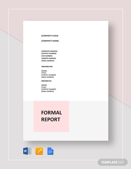 formal-report-template