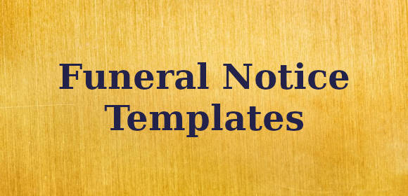 10 Funeral Notice Templates In Pdf Word Pages Free