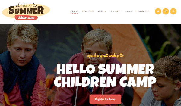 hello summer wpbakery page builder wordpress theme