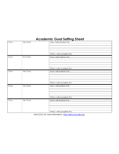 high-school-goal-sheet-template