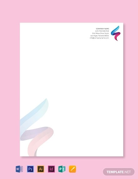 it-company-letterhead-template