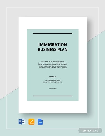 immigration-business-plan-template