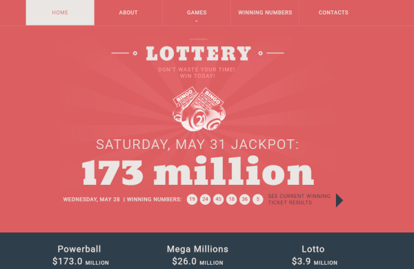 lottery – seo friendly wordpress theme