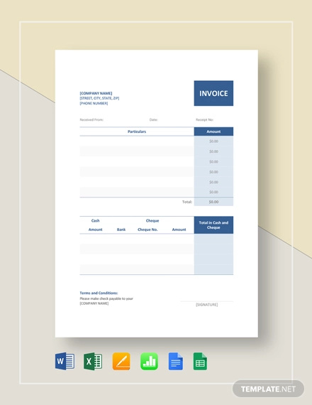 official receipt template 11 free word pdf document downloads free premium templates