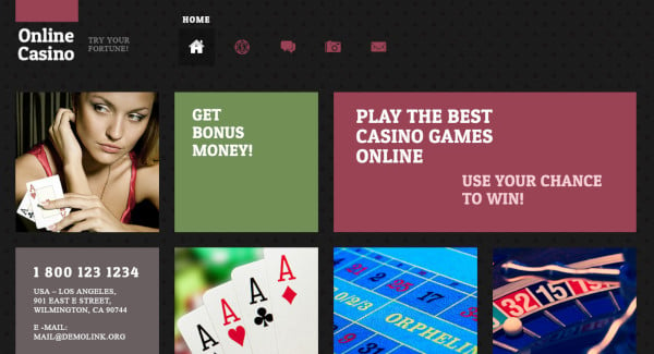 online casino – typography wordpress theme