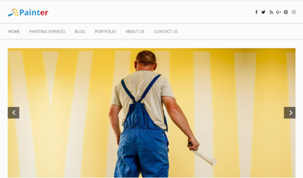 artist painter wordpress free theme