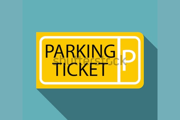 parking ticket sample