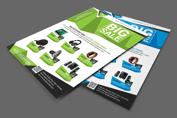 product sales flyer templates for MS word