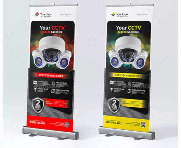 product sale roll up banner design