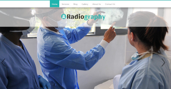 radiography – responsive wordpress theme