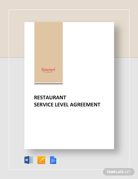 FREE 34+ Sample Service Level Agreement Templates in MS Word | PDF ...