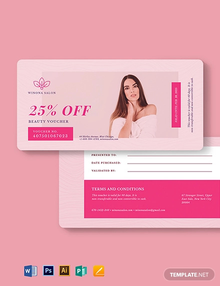 romantic love voucher template for her