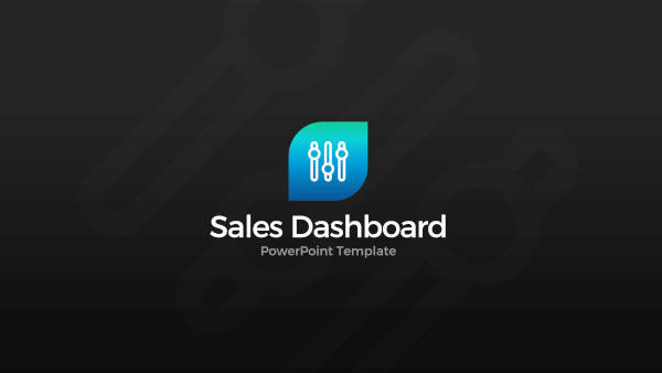 sales dashboard powerpoint