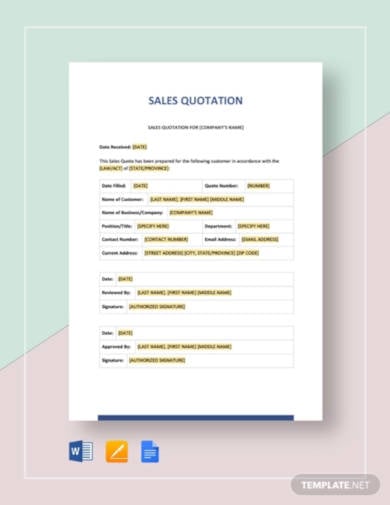 sales-quotation-template