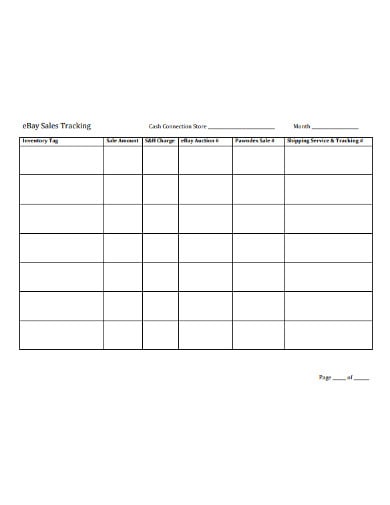 sales tracking template in pdf