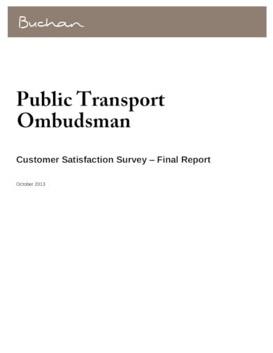 sample customer satisfaction survey in pdf