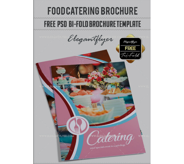 sample food catering brochure