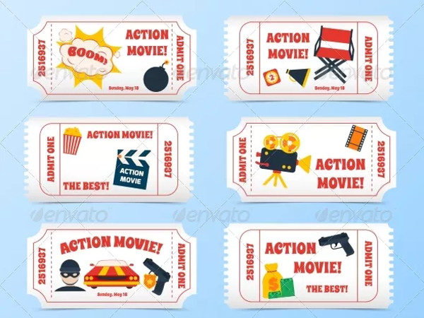 sample movie ticket template
