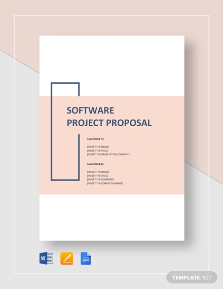 11+ Software Project Proposal Templates - MS Word, Google Docs, Pages, PDF