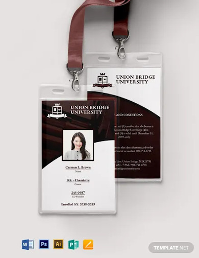 17+ Student ID Card Template - Illustrator, MS Word, Publisher, Pages