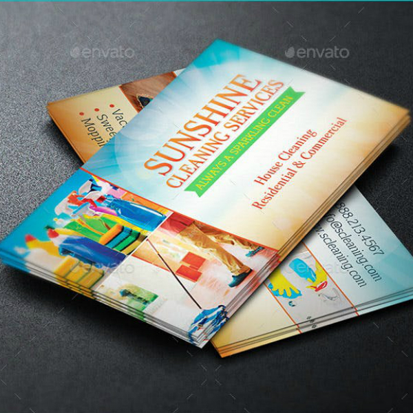 business card template illustrator free download cleaning