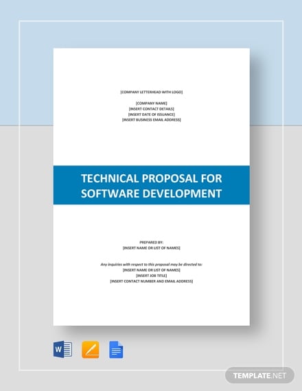 technical proposal for software development
