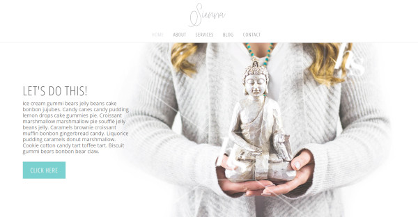 the sienna – user friendly wordpress theme