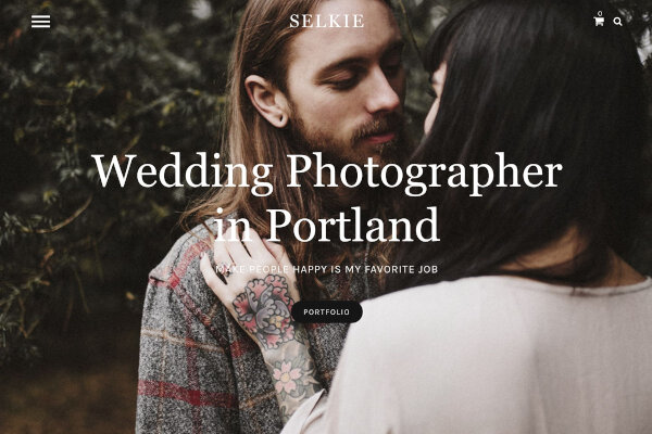 wedding photography portfolio template