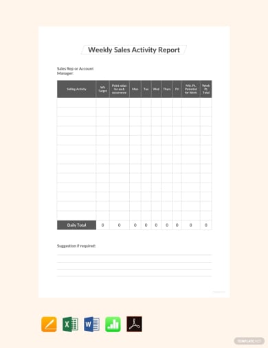 weekly-sales-activity-report-template