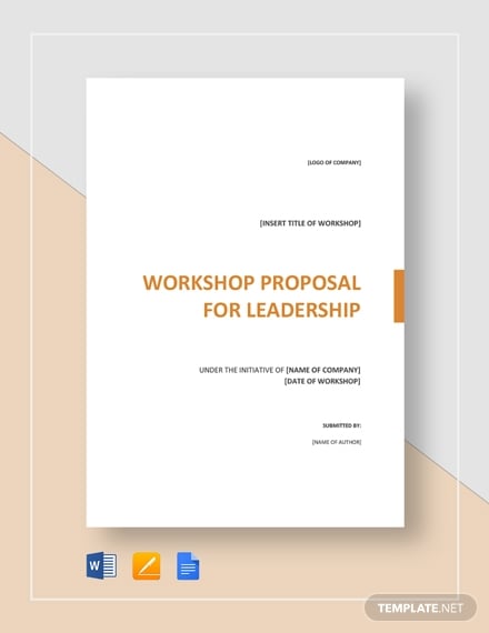 workshop proposal