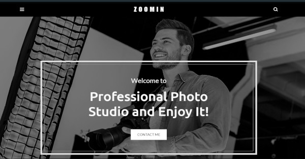 zoomin – mobile friendly wordpress theme