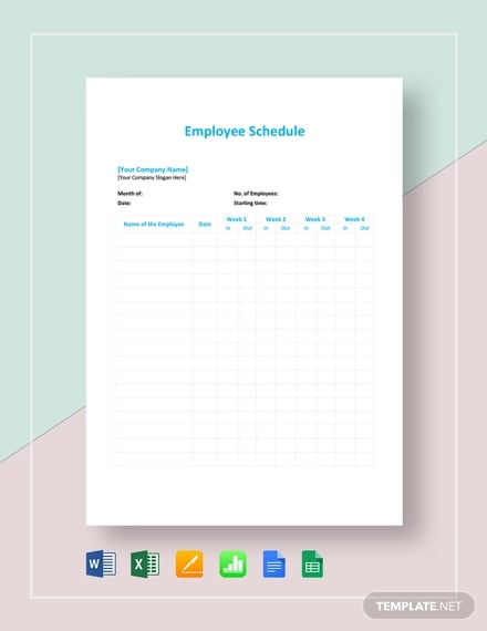 employee-schedule