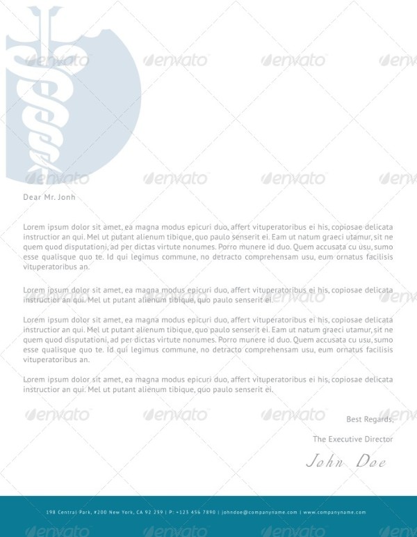 7+ Professional Doctor Letterhead Templates AI, PSD, Indesign, Pages