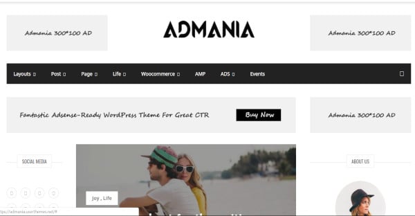 admania – one click auto updater wordpress theme