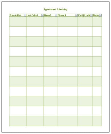 appointment-scheduling-template-free-download