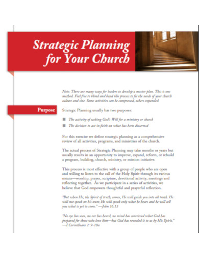 basic-church-strategic-planning-template