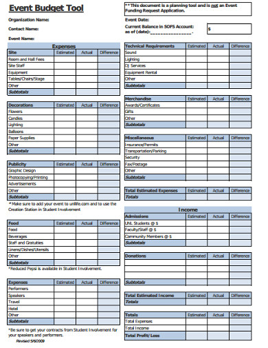 27 Event Budget Templates In Google Docs Word Pages Google 