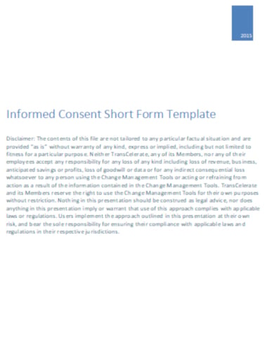 basic legal form template