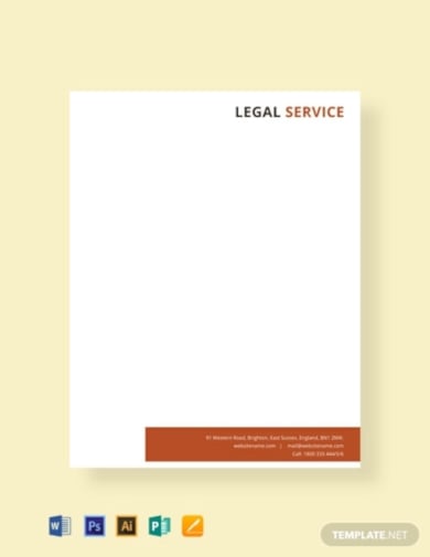 basic legal letterhead template