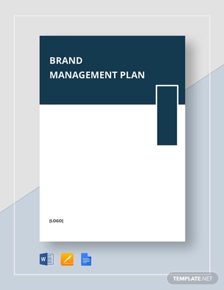 brand management plan template