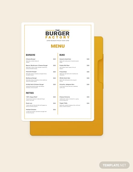 burger-poster-menu-template