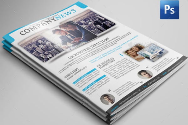 business newsletter example