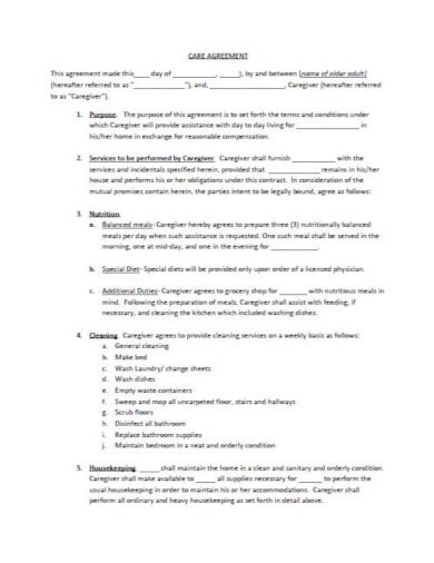 caregiver-services-agreement-template