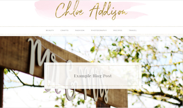 chloe 3 column footers wordpress theme
