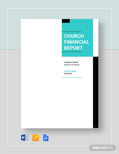 church-financial-report-template