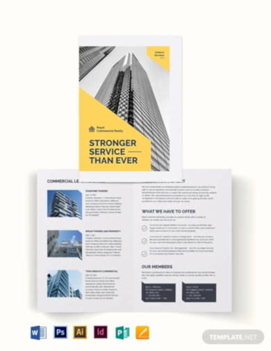 18+ FREE Commercial Real Estate Brochure Templates in AI | Word | Pages ...